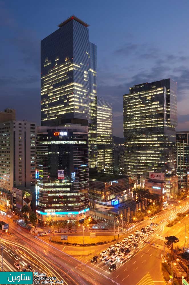 الهام از معماری کره در برج‌های اداری سامسونگ