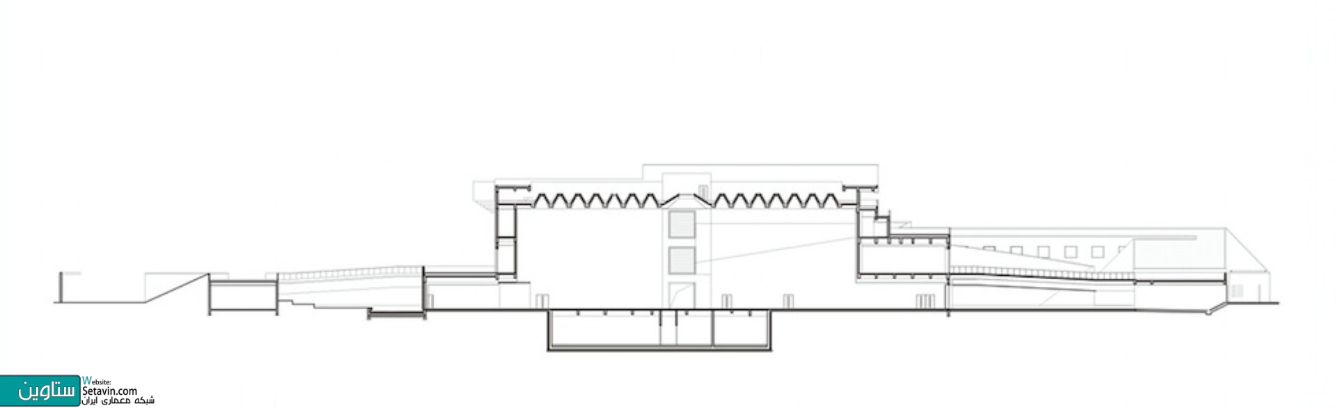 موزه Shangqiu , اثر آتلیه طراحی Atelier Li Xinggang , چین , Shangqiu Shi, Henan Sheng, China , موزه , مرکز فرهنگی , Museum , موزه چین , exhibition , موزه شانگهای , مینیاتوری شهر باستانی , مینیاتوری , شهر باستانی , Huangfan ,  آثار باستانی