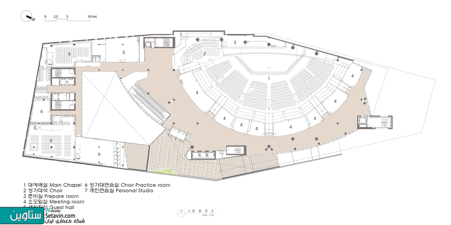 مرکز , Architects , HEERIM Architects , Planners , Lee Eunseok , Atelier KOMA , کره جنوبی , Location , مرکز فرهنگی Jungang-daero , Dongnae-gu , Busan , South Korea , فرهنگی , Lee Eunseok , فرهنگسرا , 2017 , کره , Joonhwan Yoon , Wansoon Park , کلیسای بوژون , Kyungdong Construction Co.,Ltd , مراسم مذهبی , Bujueon Church , کلیسا