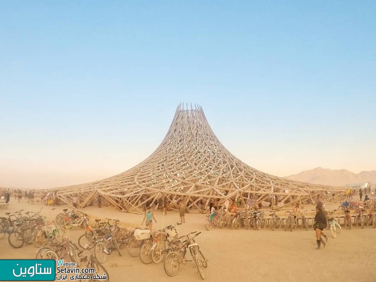 بهترین آثار هنری جشنواره Burning Man در سال 2018