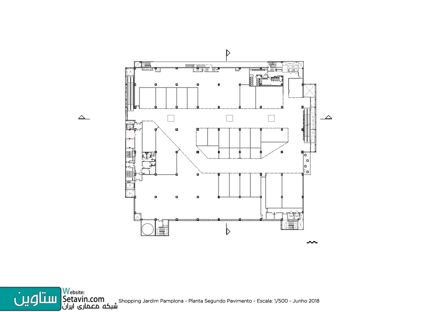 معماران , گروه معماری , L35ACIA Arquitetura , محل پروژه , سائوپائولو , برزیل , مسئول پروژه , Fabio Aurichio , مرکز تجاری , Jardim Pamplona , تیم طراحی , L35ACIA Arquitetura , فروشگاه , خرده فروشی , تفکر تجاری , Brazil , مال , خرده فروشان