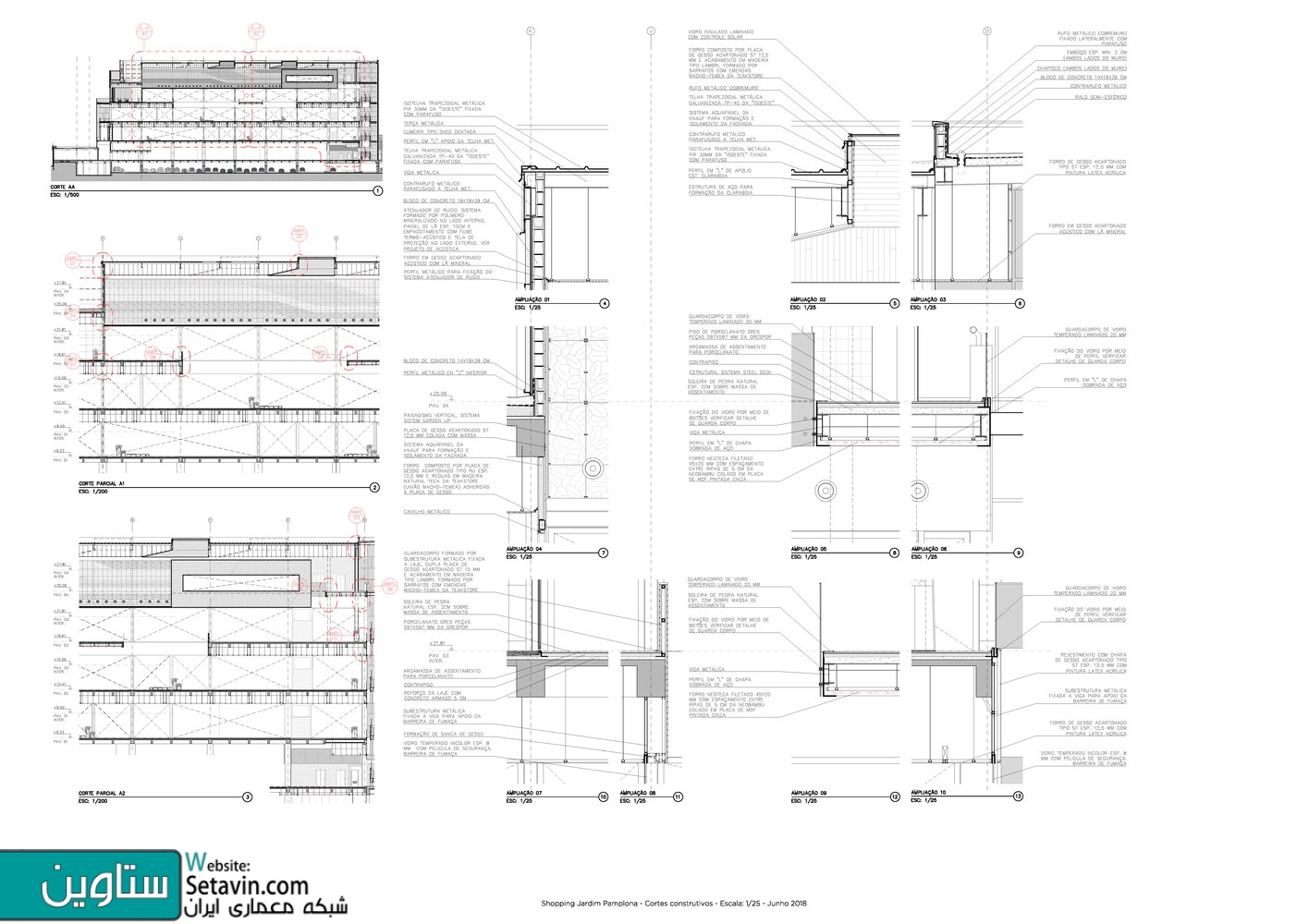 معماران , گروه معماری , L35ACIA Arquitetura , محل پروژه , سائوپائولو , برزیل , مسئول پروژه , Fabio Aurichio , مرکز تجاری , Jardim Pamplona , تیم طراحی , L35ACIA Arquitetura , فروشگاه , خرده فروشی , تفکر تجاری , Brazil , مال , خرده فروشان