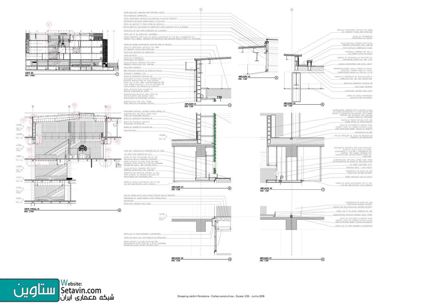 معماران , گروه معماری , L35ACIA Arquitetura , محل پروژه , سائوپائولو , برزیل , مسئول پروژه , Fabio Aurichio , مرکز تجاری , Jardim Pamplona , تیم طراحی , L35ACIA Arquitetura , فروشگاه , خرده فروشی , تفکر تجاری , Brazil , مال , خرده فروشان