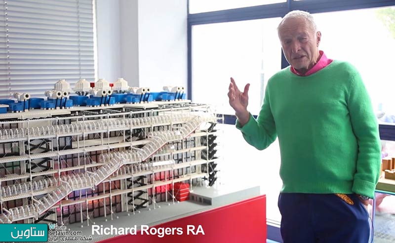 معمار بریتانیایی , ریچارد راجرز , Richard Rogers , فلورانس ایتالیا , معمار ایتالیایی‌تبار , Rogers Stirk Harbour , Partners , معماران , زندگی نامه معماران , بیوگرافی معماران