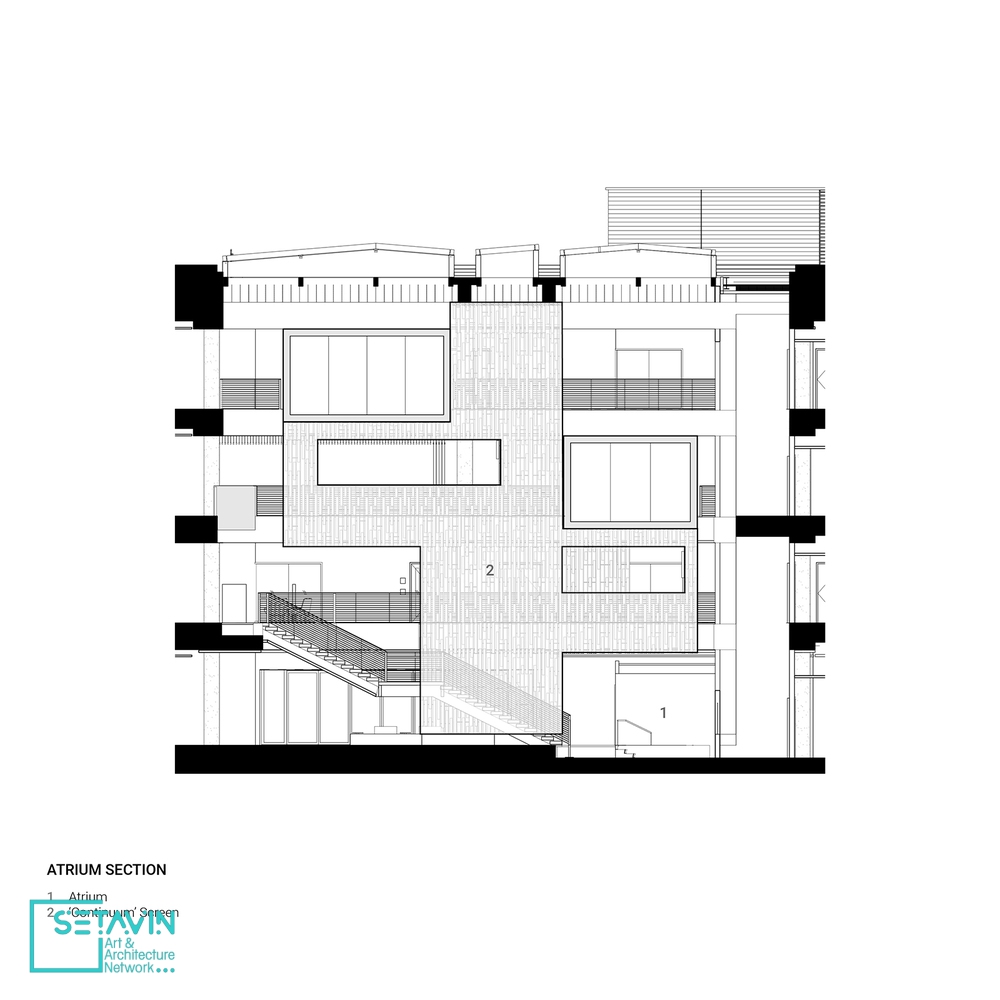 معماری داخلی ساختمان 83 , Building 83 Interior Architecture , Bora Architects , طراحی داخلی , ZGF , Redmond, WA, United States , طراحی داخلی ستاوین , مایکروسافت , طراحی داخلی دفاتر اداری , دفتر کار , Building , atrium , آتریوم , musical composition , دفاتر اداری , Offices Interiors , طراحی دفتر کار