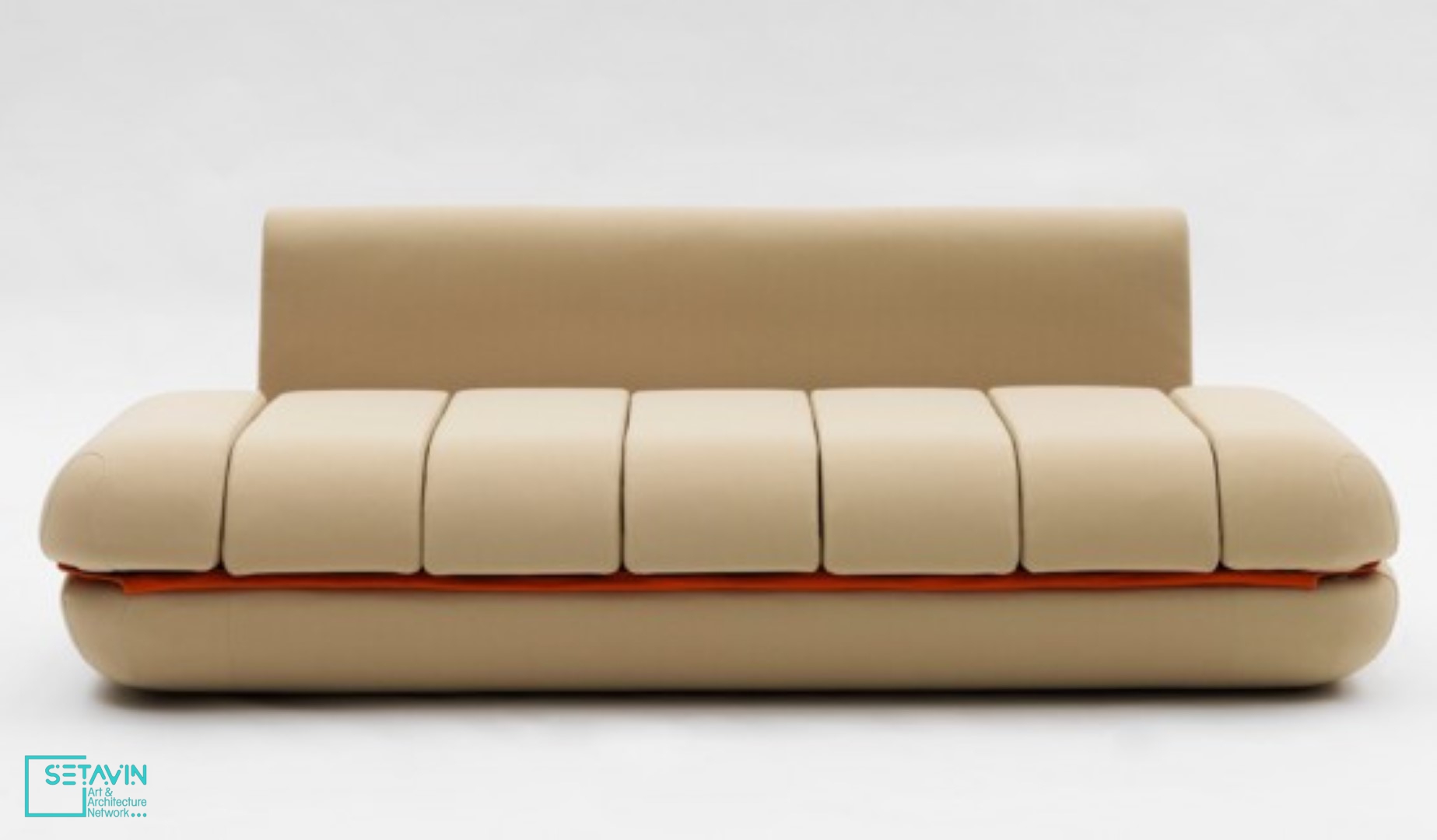 مبلمان چندمنظوره Versatile Sofa ، اثر طراح فرانسوی Matali Crasset , Campeggi, Matali Crasset ,مبل چند منظوره , طراحی مبلمان , طراحی مبل ,