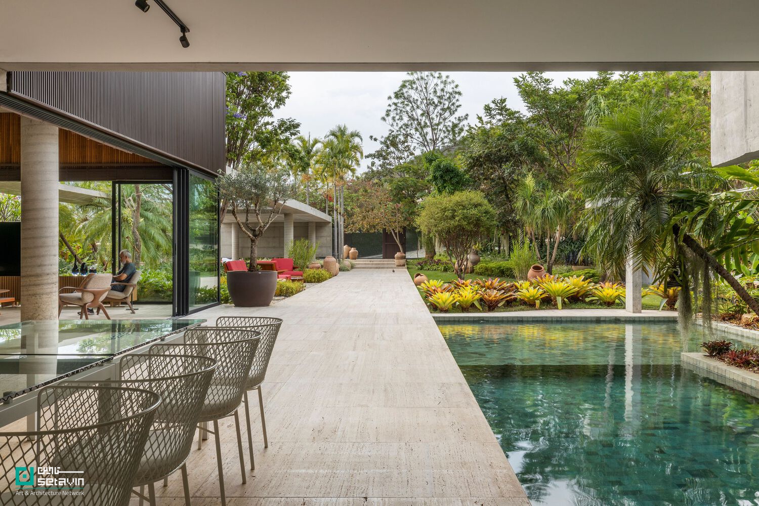 خانه Pirenopolis ، ویلا , Leo Romano ، برزیل , Residential Architecture , معماری مسکونی , Built Projects , پروژه های ساخته شده , Houses , خانه های لوکس , طراحی مدرن , Brazil , طراحی مسکونی , پروژه های منتخب , Projects , پروژه های معماری , طراحی معماری , ستاوین , هنر و معماری , شبکه هنر , شبکه معماری ,
