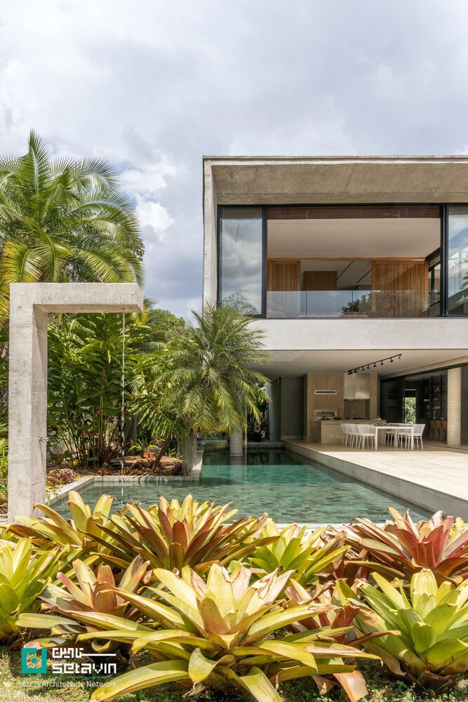 خانه Pirenopolis ، ویلا , Leo Romano ، برزیل , Residential Architecture , معماری مسکونی , Built Projects , پروژه های ساخته شده , Houses , خانه های لوکس , طراحی مدرن , Brazil , طراحی مسکونی , پروژه های منتخب , Projects , پروژه های معماری , طراحی معماری , ستاوین , هنر و معماری , شبکه هنر , شبکه معماری ,