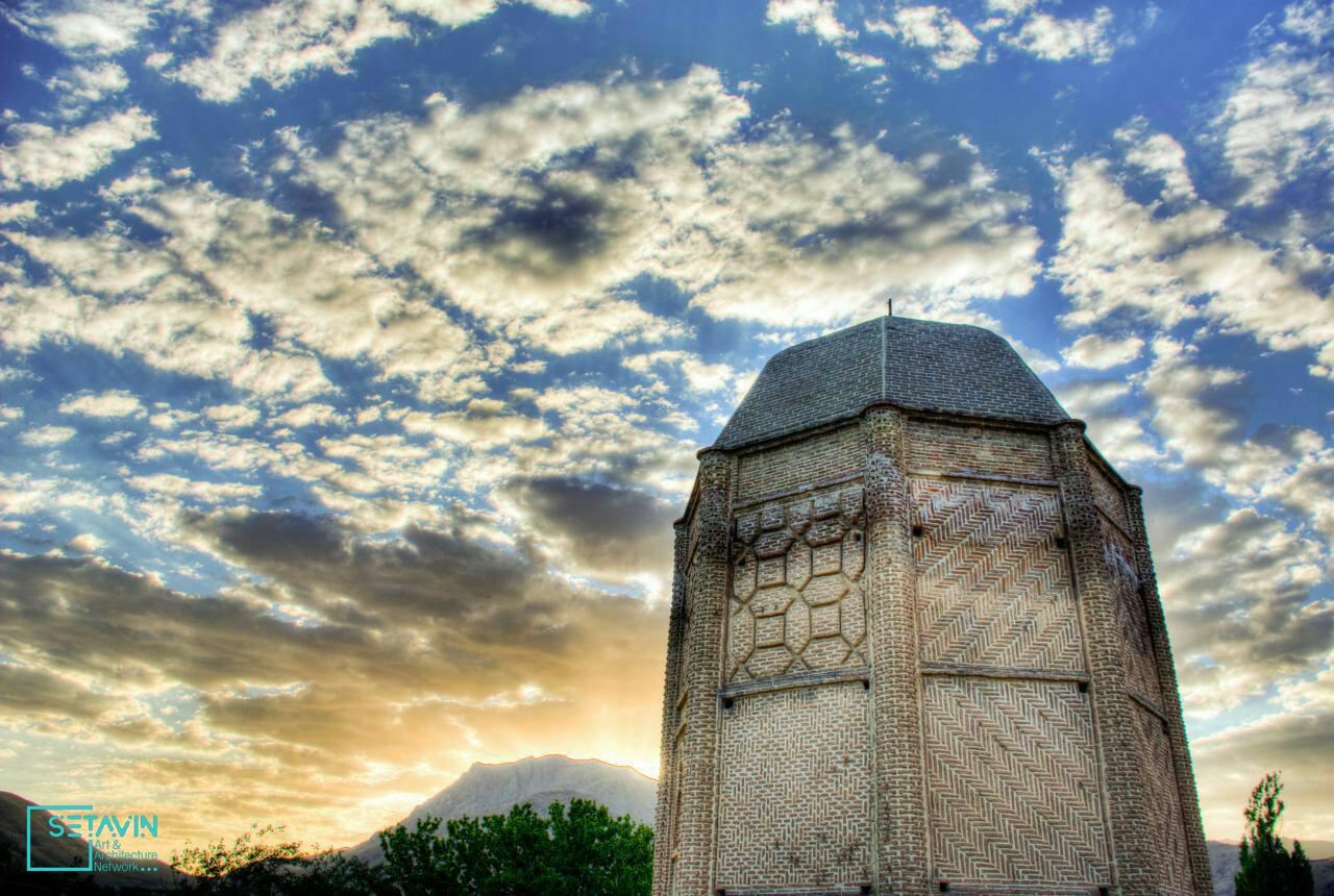 برج , Tomb and Tower of Sheikh Shebeli , برج شیخ شبلی , Tomb of Sheikh Shebeli , شیخ شبلی , Tower of Sheikh Shebeli , برج شبلی , Sheikh Shebeli , دماوند , Old Persia , سایت تاریخی برج شبلی  , شهرستان دماوند ,  هنر در ایران ,  آثار ملی ایران ,