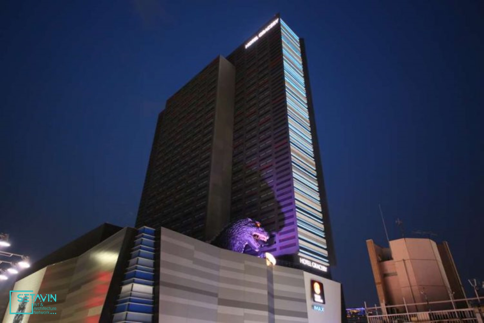 هتل Gracery Shinjuku ، هتلی با طرحی غیرعادی ، ژاپن ، هتل ، Gracery Shinjuku ، شبکه هنر و معماری ستاوین , شبکه هنر و معماری , ستاوین , هتل shinjuku , طراحی هتل , هتل عجیب ,