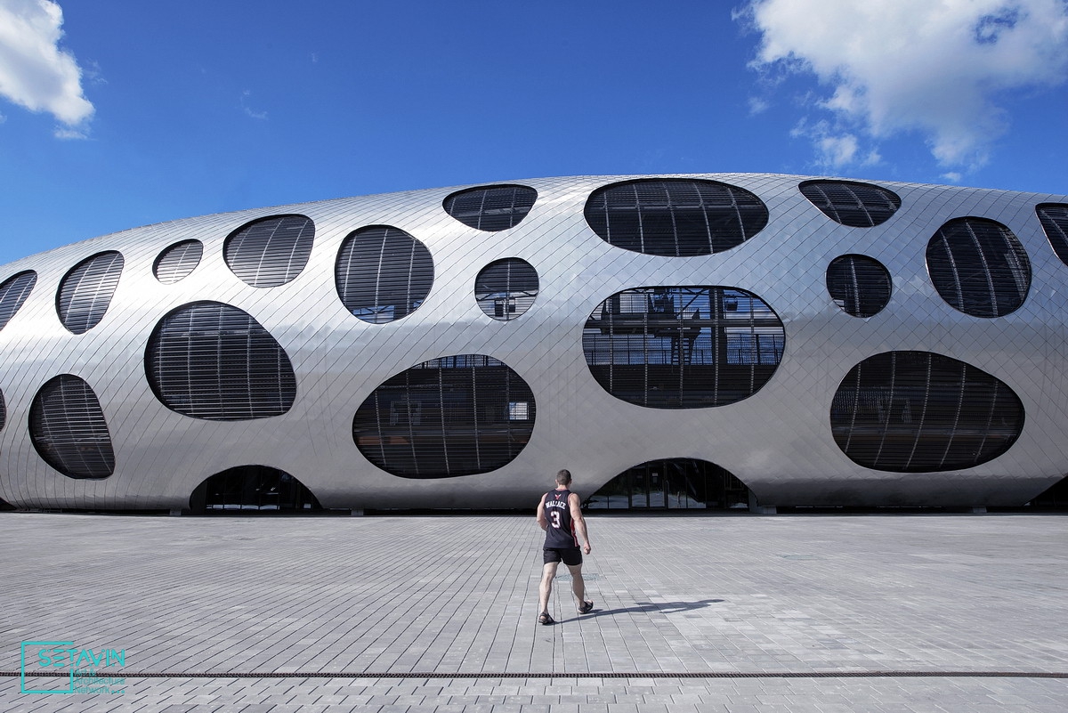 ورزشگاه , Football Stadium Arena Borisov , OFIS Architects , فوتبال , Football Stadium , استادیوم فوتبال , Arena Borisov , استادیوم فوتبال آرنا بوریسوف , Borisov , آرنا بوریسوف , استادیوم ورزشی , تماشاگران , ظرفیت استادیوم , گروه معماری OFIS , ستاوین , پروژه های معماری , اخبار معماری , هنر و معماری