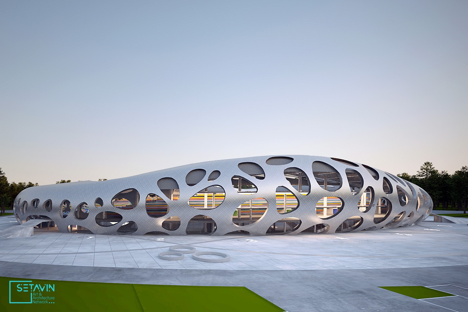 ورزشگاه , Football Stadium Arena Borisov , OFIS Architects , فوتبال , Football Stadium , استادیوم فوتبال , Arena Borisov , استادیوم فوتبال آرنا بوریسوف , Borisov , آرنا بوریسوف , استادیوم ورزشی , تماشاگران , ظرفیت استادیوم , گروه معماری OFIS , ستاوین , پروژه های معماری , اخبار معماری , هنر و معماری