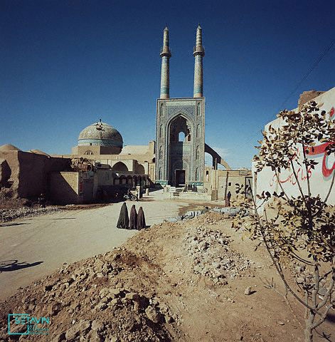 مسجد جامع , مسجد , جامع , ایران , یزد , استان یزد , جمعه شهرستان ، جامع عتیق , مسجد جمعه قدیم درده , جامع نو , سلجوقی , آل مظفر , تیموریان , صفویه , قاجاریه , علاء الدوله کالنجار , سید رکن الدین محمد قاضی , مساجد , معماری ایرانی , مردم ایران , دین اسلام , مساجد ایرانی , مسجدهای جهان اسلام , شبکه هنر و معماری ستاوین , بناهای تاریخی , جاذبه های گردشگری , شاهکارهای هنر معماری ایران , مسجد جامع شهر یزد , بلندترین مناره جهان , بلندترین مناره ,  مناره , محلۀ دل‌نواز فهادان , محلۀ قدیمی فهادان , مسجدجامع یزد , محل اجتماع مردم ,  مسجد عتیق