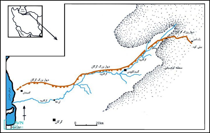 دیوار بزرگ گرگان , دیوار بزرگ اسکندر , سومین دیوار تاریخی جهان , 200 کیلومتر , دیوار دفاعی , دیوار بزرگ ,  آثار شگفت‌انگیز معماری , پیش از اسلام , سازمان میراث فرهنگی , صنایع دستی و گردشگری ایران , گرگان , آثار تاریخی , بناهای تاریخی , دیوار سرخ , مار سرخ , ناحیه گمیشان , کوه‌های گلیداغ ,