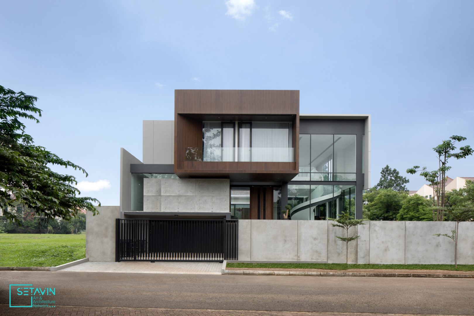 خانه BP , استودیو طراحی Rakta , اندونزی , BP House , خانه , INDONESIA , مسکونی , HOUSE , طراحی مسکونی , لوکس , Architects , لاکچری , خانه های زیبا