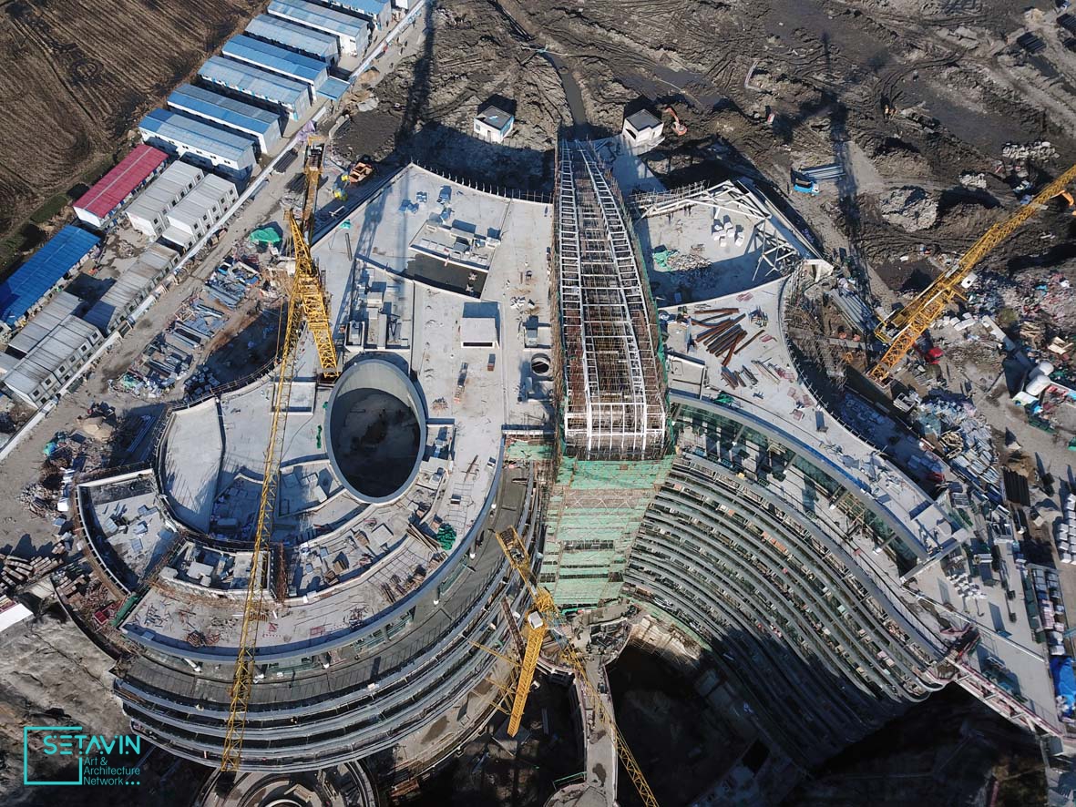 اولین هتل زیرزمینی دنیا , Quarry Hotel , هتل اینترکانتیننتال شانگهای واندرلند , InterContinental Shanghai Wonderland , هتل اینترکانتیننتال , هتل , اینترکانتیننتال , شانگهای واندرلند , شانگهای واندرلند , هتل زیرزمینی , China , چین , Shanghai , هتل لوکس , طراحی هتل , معماری هتل , معدن متروکه , سونگیجانگ , Songjiang ,