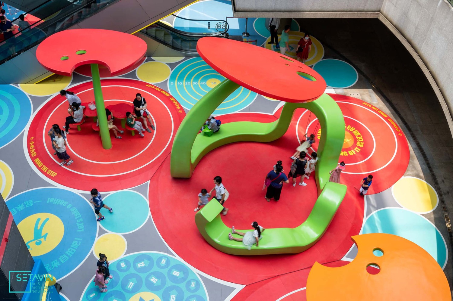 پروژه Secret Garden Plaza ، اثر تیم طراحی 100 Architects ، چین