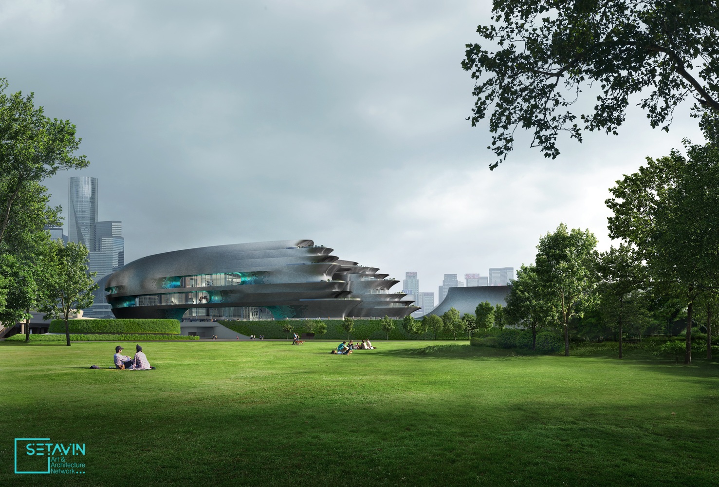 شبکه هنر و معماری ستاوین , موزه علم و فناوری , Science , Technology Museum , تیم طراحی زاها حدید , Zaha Hadid Architects ,  شنژن  , چین , موزه علم و فناوری شنژن , Zaha Hadid Architects Unveils,  New Shenzhen Science , Technology Museum ,  هندسه‌ معماری , ستاوین , شبکه هنر , معماری