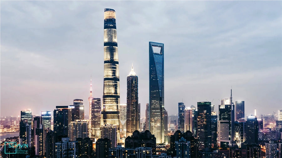 مرتفع‌ترین هتل جهان در شانگهای چین افتتاح شد ؛ ۶۰۰ متر بالاتر از زمین , مرتفع‌ترین هتل جهان , شانگهای , چین , ۶۰۰ متر , برج شانگهای , هتل گیوورا , هتل , طراحی هتل ,