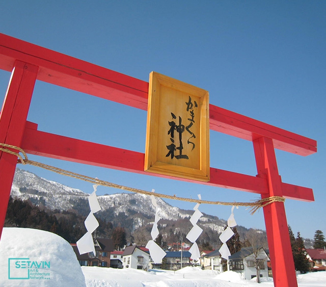 رستوران برفی دهکده KAMAKURA ژاپن