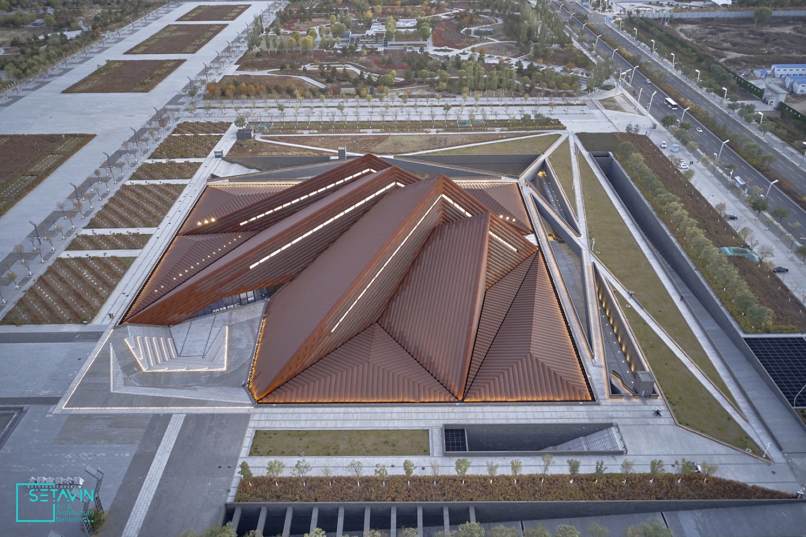 موزه هنری Datong ، دفتر معماری نورمن فاستر , همکاران ، چین , Datong Art Museum , Foster , Partners , Art Museum , دفتر معماری , نورمن فاستر , طراحی موزه ,