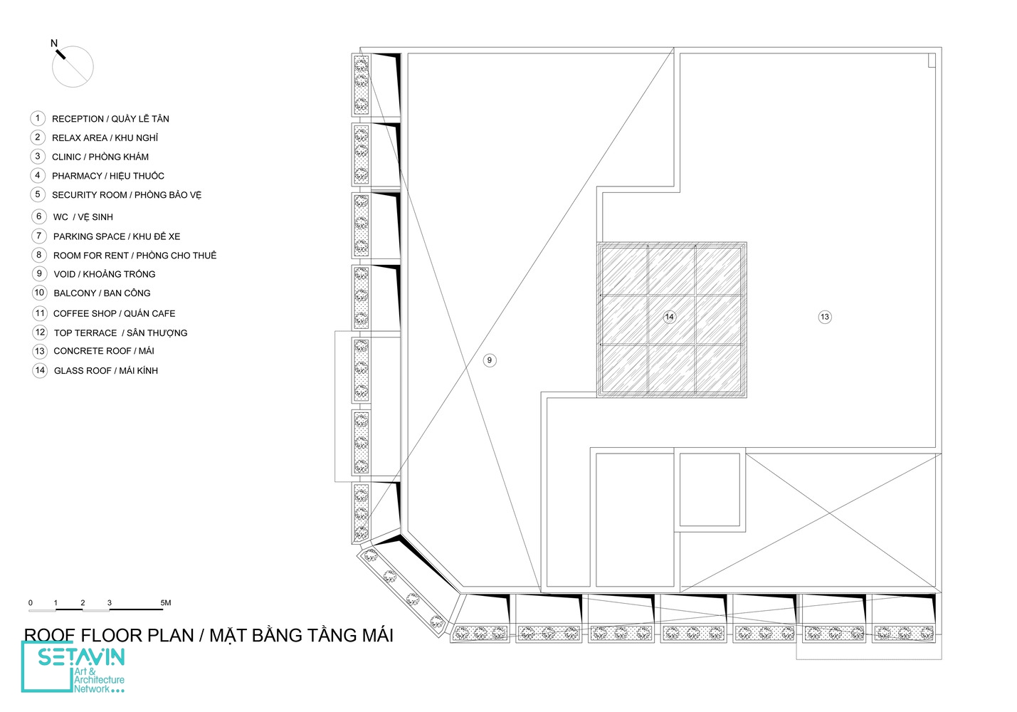 ساختمان اداری HP Office Building ، اثر تیم طراحی Kien Truc NDT ، ویتنام