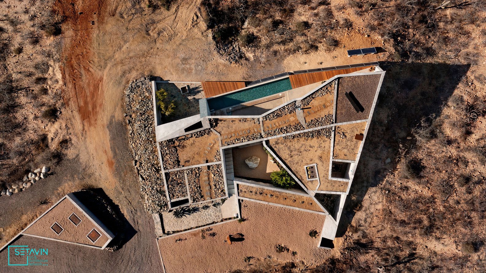 مسکونی Hidden House ، ویلا ، Taller de Terreno ، مکزیک ، طراحی ویلا ، ویلا صخره ای ، وسلا کوهستانی
