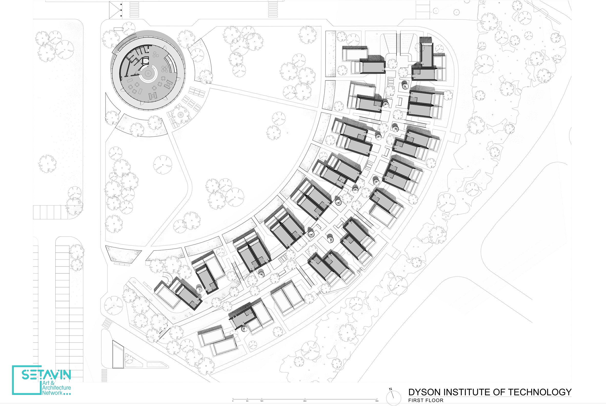 student housing , خوابگاه ، دانشجویی , Wooden architecture , معماری , cross-laminated timber , CLT , معماری مدولار , مسکن دانشجویی , آموزش مسکن , Dyson WilkinsonEyre , ساختمان های پیش ساخته , معماری چوبی , چوب چند لایه ,