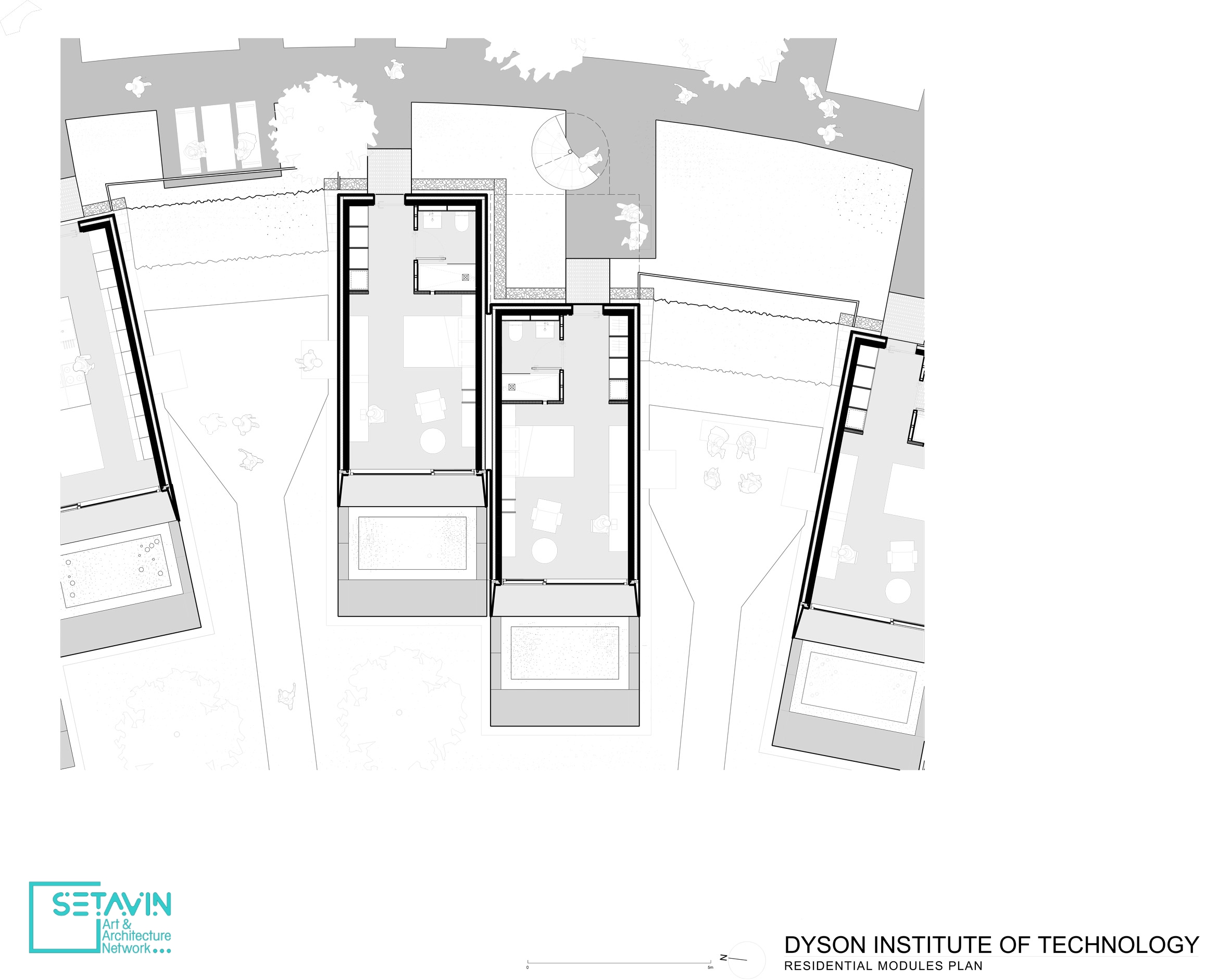 student housing , خوابگاه ، دانشجویی , Wooden architecture , معماری , cross-laminated timber , CLT , معماری مدولار , مسکن دانشجویی , آموزش مسکن , Dyson WilkinsonEyre , ساختمان های پیش ساخته , معماری چوبی , چوب چند لایه ,