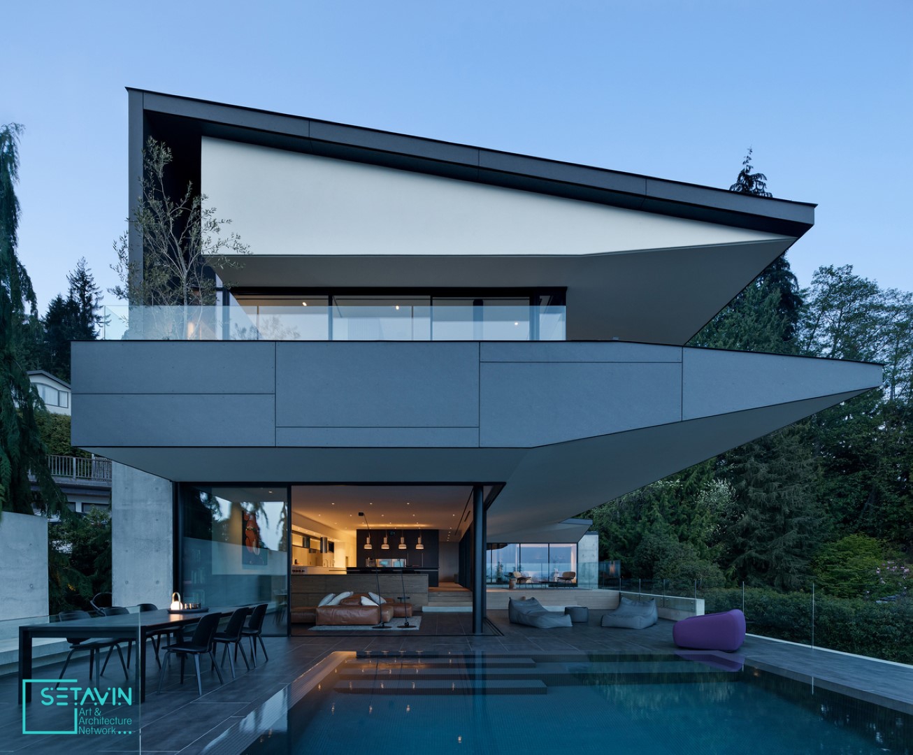 خانه , Mcleod Bovell Modern Houses , مسکونی , House , طراحی مسکونی , CANADA , کانادا , ونکور , طراحی معماری , معماری خانه , ویلا لوکس , خانه های لاکچری