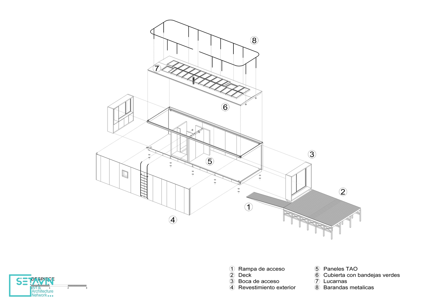 خانه , LABT 20 Modular Home ، اقامتگاه ، Estudio Borrachia Arquitectos ، آرژانتین , سکونتگاه , اقامت موقت ,ساختار مدول , Residential Architecture , مسکونی , Houses , طراحی مدول , City Bell , خانه های کوچک ، Argentina