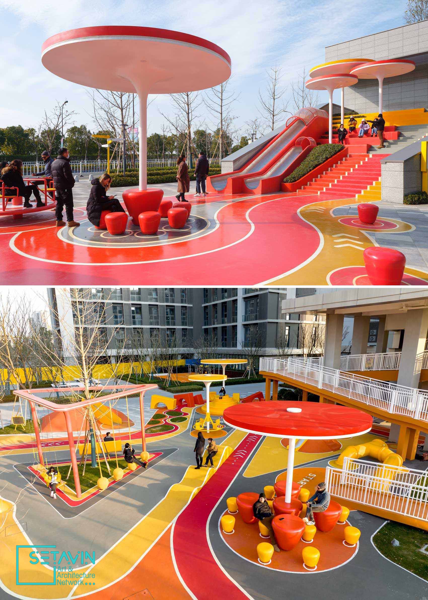طراحی لندسکیپ پارکی در چین