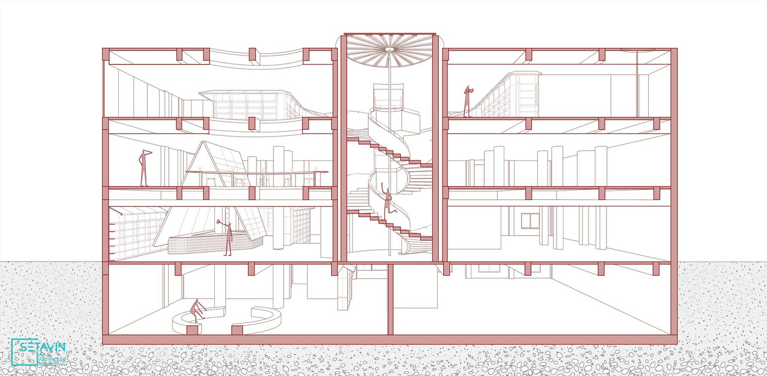 ساختمان LI City Study ، اثر تیم طراحی Greater Dog Architects ، چین , LI City Study , Greater Dog Architects , مرکز فرهنگی , فرهنگی چند منظوره ، function , نوسازی , building ,