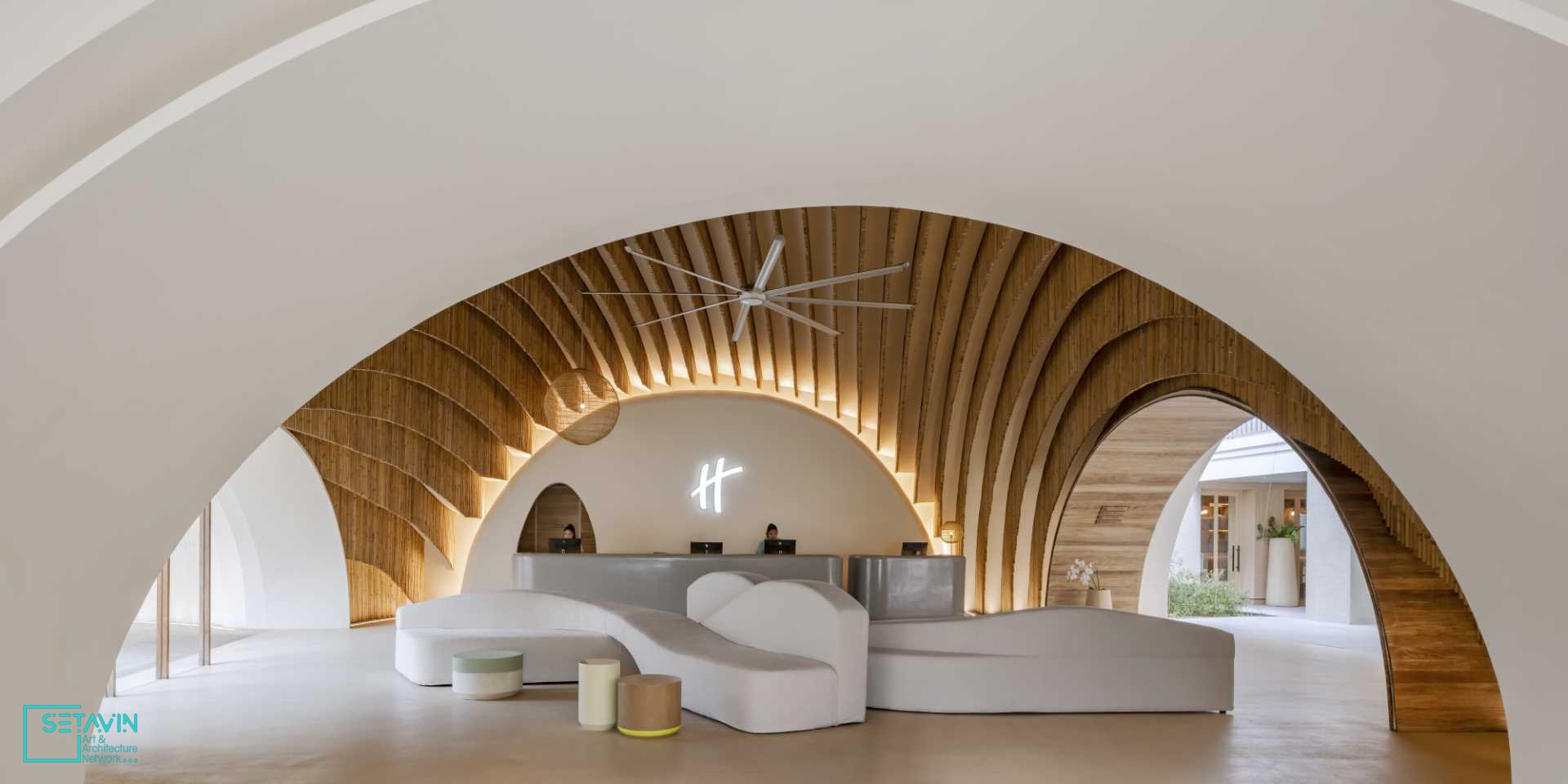 طراحی هتل با الهام از پوسته نارگیل