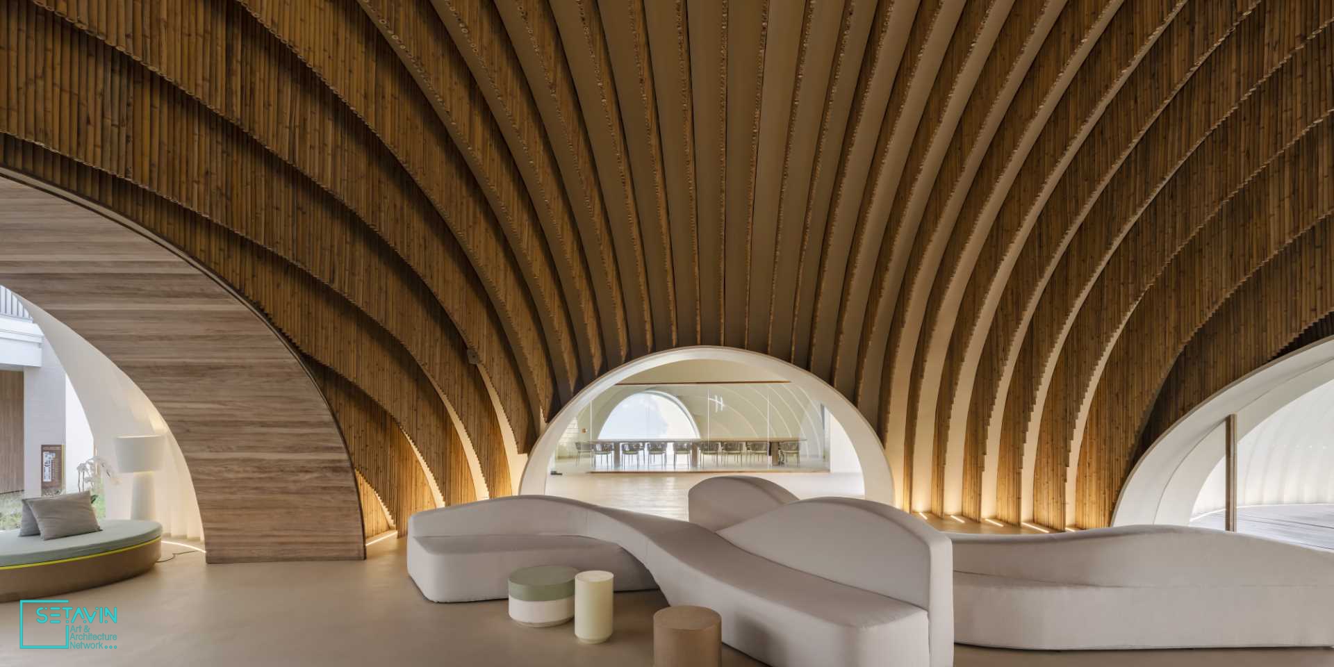 طراحی هتل با الهام از پوسته نارگیل