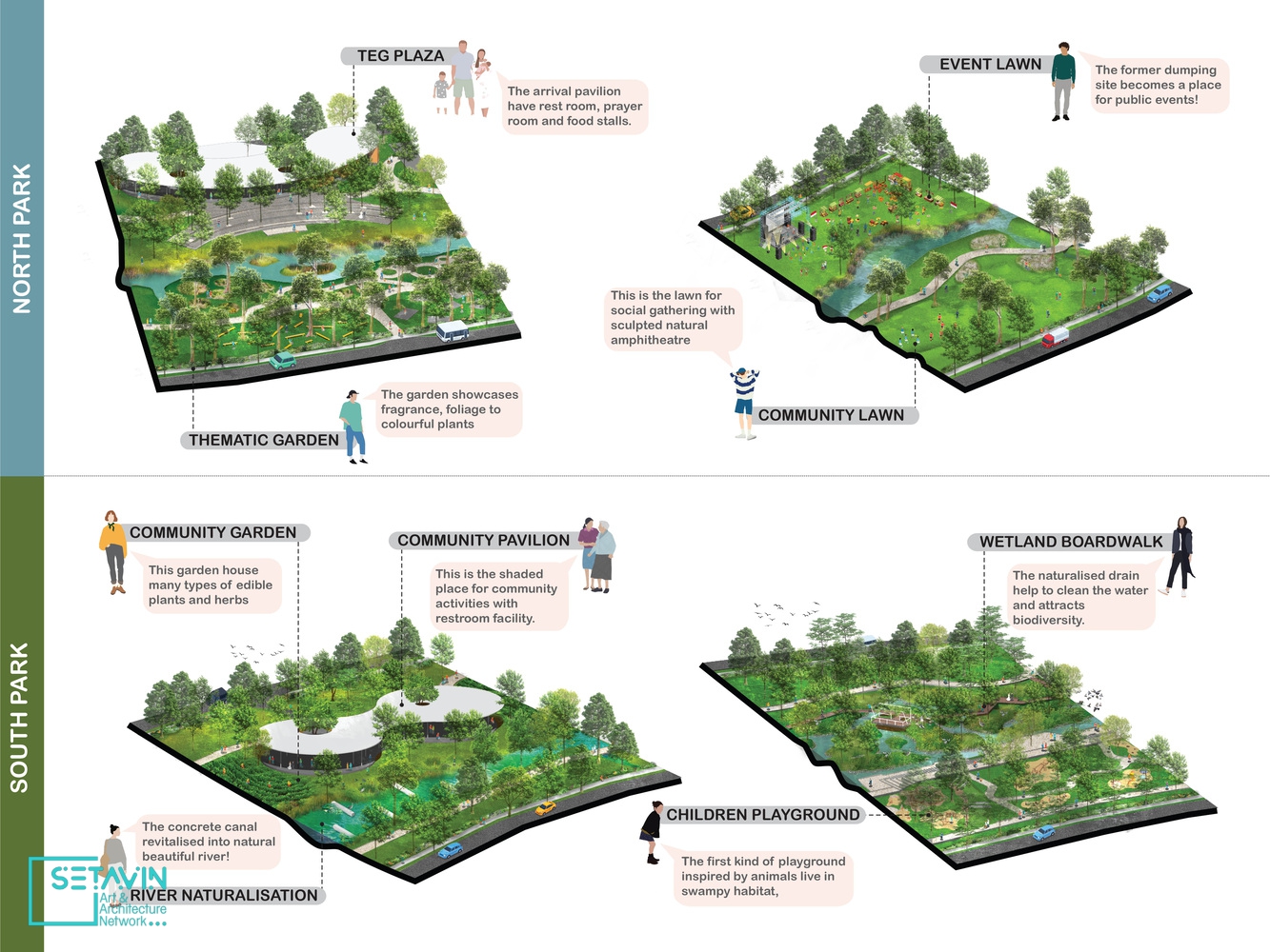 پارک Tebet Eco ، اثر استودیو معماری SIURA ، اندونزی , پارک , Tebet Eco ، فضای سبز شهری , SIURA ، اندونزی , پارک عمومی , پروژه احیای پارک , زیرساخت سبز , درختان ارزشمند , معماری سبز , جاکارتا , زیست محیطی , تفریحی