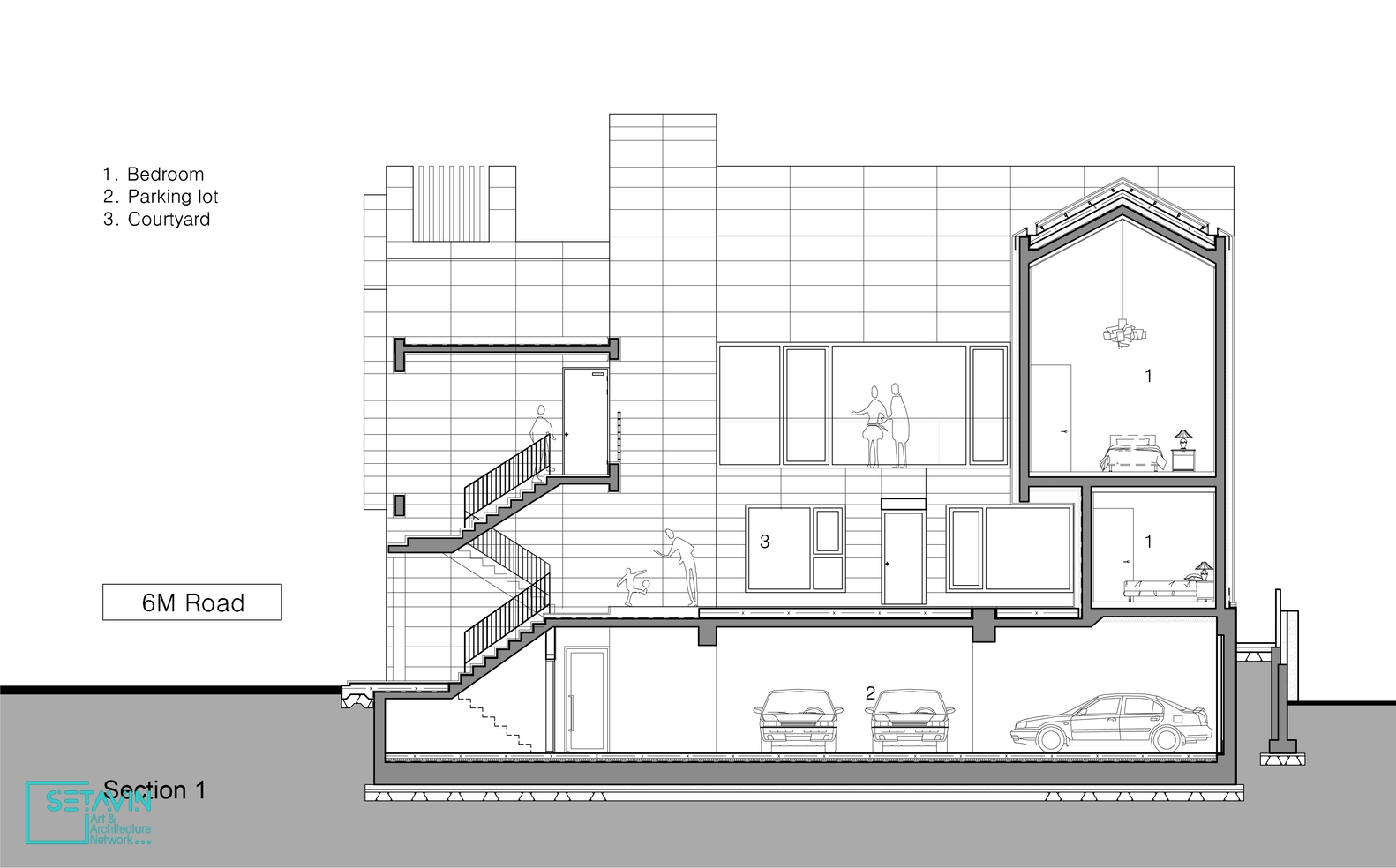 خانه , GREE Multi-family ، تیم معماری , Suum21 Architecture ، کره جنوبی , Housing , مسکونی , Architecture , معماری , apartment , آپارتمان , vertical circulation , سیرکولاسیون عمودی , shadow , سایه , طراحی مسکونی , ویلا خاص , طراحی ویلا