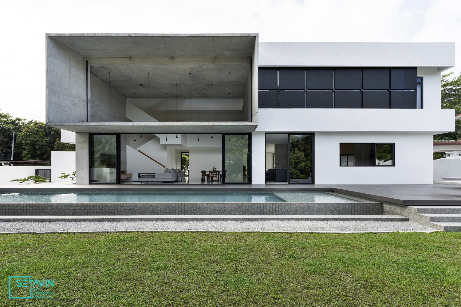 خانه Tessera ، خانه مدرن , ویلا لوکس , Fabian Tan Architect , پروژه ها , Projects , پروژه های ساخته شده , Built Projects , معماری مسکونی , Residential Architecture , کوالالامپور , Kuala Lumpur , مالزی , Malaysia , خانه , ویلا