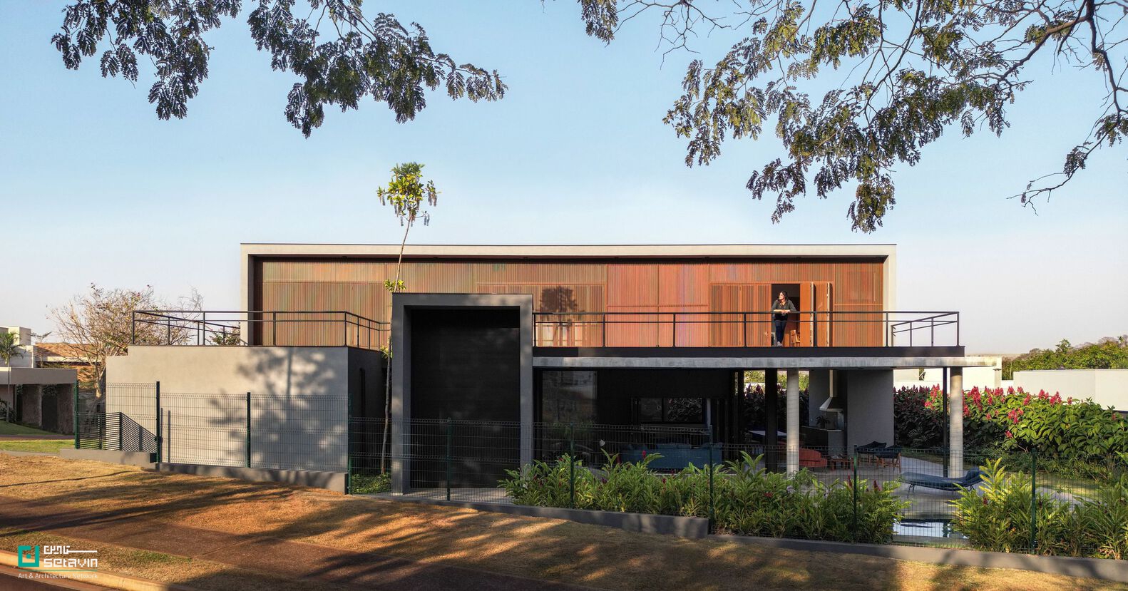 خانه BETA ، اثر تیم طراحی Mariana Orsi Arquitetura و Design ، برزیل , Built Projects , پروژه های ساخته شده , Residential Architecture , معماری مسکونی , Selected Projects , ریبیرائو پرتو , Ribeirao Preto , خانه ها , Houses , ستاوین , شبکه معماری , هنر و معماری , وب سایت معماری ,  happy home , ویلا , مسکونی , Casa Beta ,
