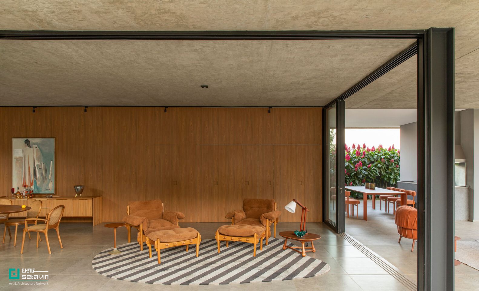 خانه BETA ، اثر تیم طراحی Mariana Orsi Arquitetura و Design ، برزیل , Built Projects , پروژه های ساخته شده , Residential Architecture , معماری مسکونی , Selected Projects , ریبیرائو پرتو , Ribeirao Preto , خانه ها , Houses , ستاوین , شبکه معماری , هنر و معماری , وب سایت معماری ,  happy home , ویلا , مسکونی , Casa Beta ,