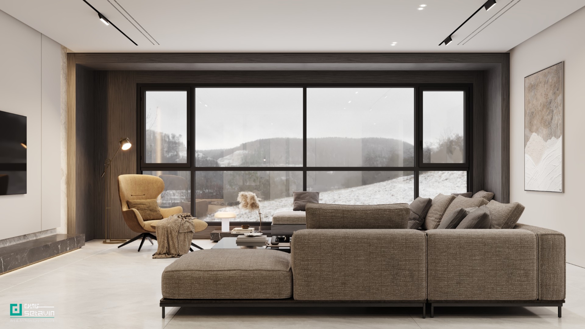 خانه قابها، دفتر معماری شباهنگ، سروش روغنیان، الهه موسوی، معماری معاصر ایران، طراحی داخلی، زعفرانیه تهران، پروژه مسکونی، قاببندی مناظر، طراحی آشپزخانه، ورودی معمارانه ,House, Shabahang Architecture Office, Soroosh Roghanian, Elahe Mousavi, Contemporary Architecture Iran, Interior Design, Zaferaniyeh Tehran, Residential Project, Framing Views, Kitchen Design, Entrance Design