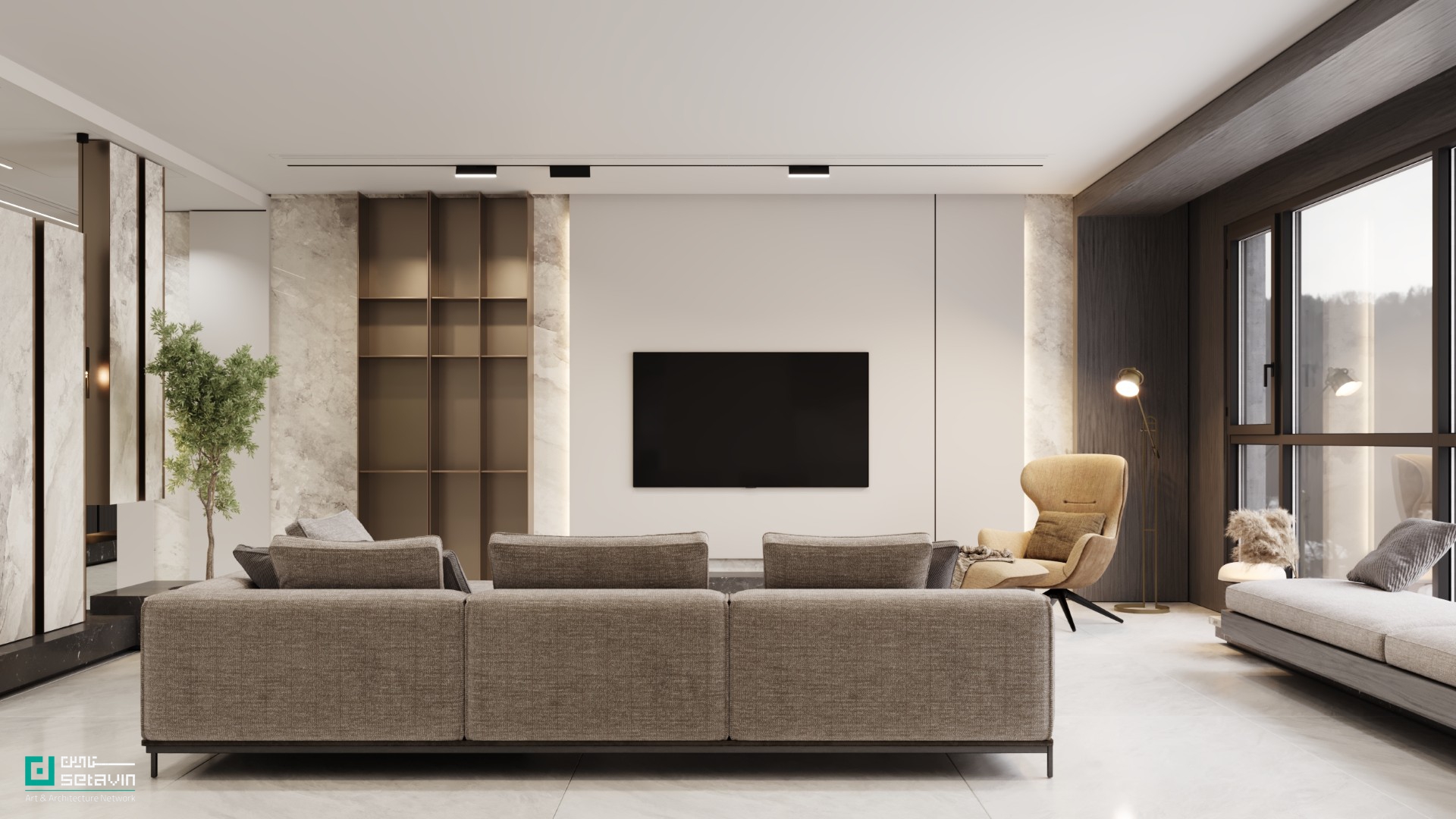 خانه قابها، دفتر معماری شباهنگ، سروش روغنیان، الهه موسوی، معماری معاصر ایران، طراحی داخلی، زعفرانیه تهران، پروژه مسکونی، قاببندی مناظر، طراحی آشپزخانه، ورودی معمارانه ,House, Shabahang Architecture Office, Soroosh Roghanian, Elahe Mousavi, Contemporary Architecture Iran, Interior Design, Zaferaniyeh Tehran, Residential Project, Framing Views, Kitchen Design, Entrance Design