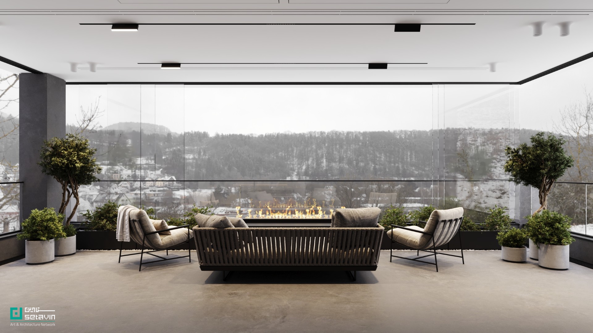 خانه قابها، دفتر معماری شباهنگ، سروش روغنیان، الهه موسوی، معماری معاصر ایران، طراحی داخلی، زعفرانیه تهران، پروژه مسکونی، قاببندی مناظر، طراحی آشپزخانه، ورودی معمارانه ,House, Shabahang Architecture Office, Soroosh Roghanian, Elahe Mousavi, Contemporary Architecture Iran, Interior Design, Zaferaniyeh Tehran, Residential Project, Framing Views, Kitchen Design, Entrance Design