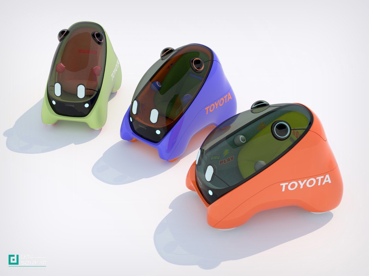 رونمایی تویوتا از نخستین خودروی برقی خودران ویژه کودکان