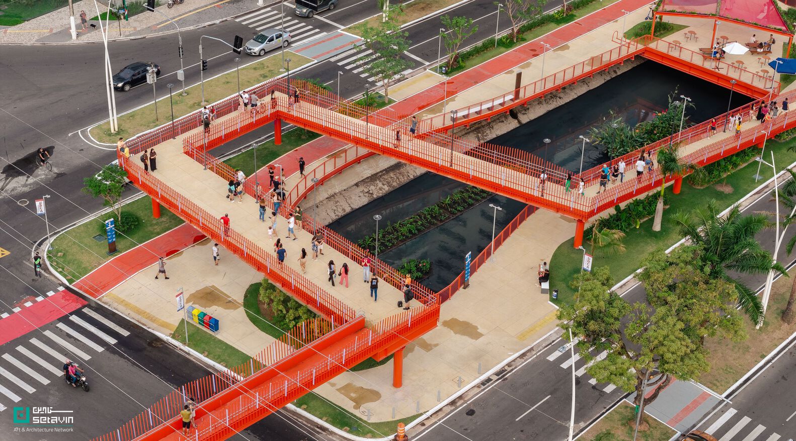 پارک خطی دکا، بازآفرینی شهری، معماری منظر، Natureza Urbana، بلم برزیل، زیرساخت سبز، طراحی شهری، پارکهای شهری، احیای کانالهای شهری، COP30، توسعه پایدار، معماری آمازون، مسیر پیادهروی، فضای عمومی، پروژههای شهری موفق، Doca Linear Park, Urban Regeneration, Landscape Architecture, Brazil Public Space, Amazon Urban Design, Sustainable City, Green Infrastructure, Belém, Nature-Based Solutions.