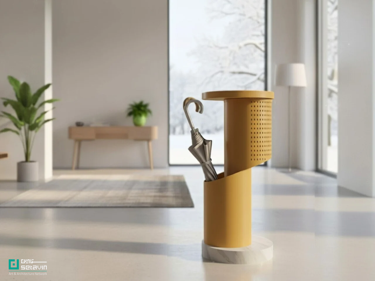 اسپلیت؛ ایده‌ای برای جاچتری که به کنسول ورودی خانه تبدیل می‌شود