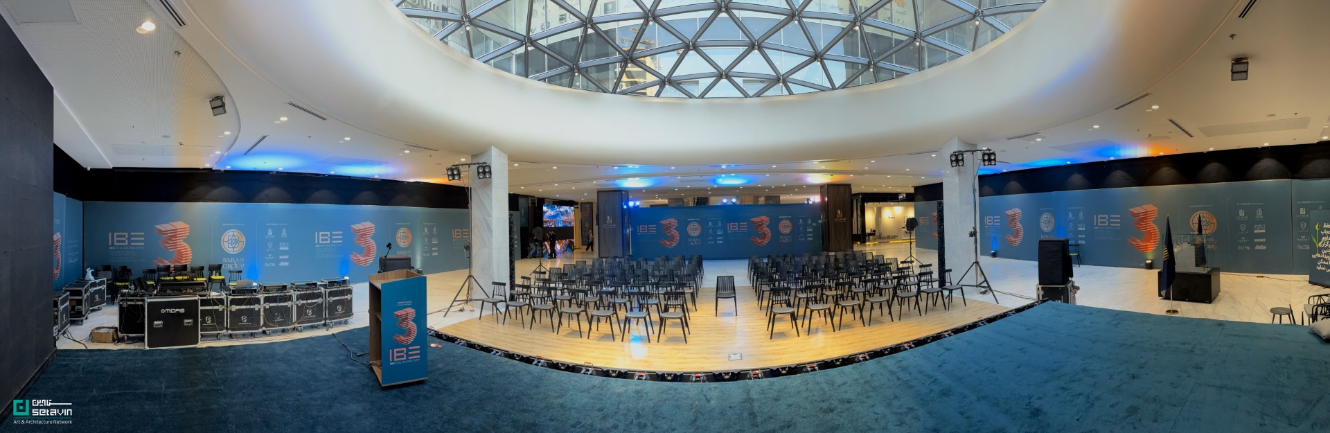 نگاهی تخصصی به رویداد بنای ایده‌آل 3 (IBE3) در مشهد؛ گردهمایی خصوصی معماران، سازندگان و فعالان صنعت ساختمان با شبکه هنر و معماری ستاوین.