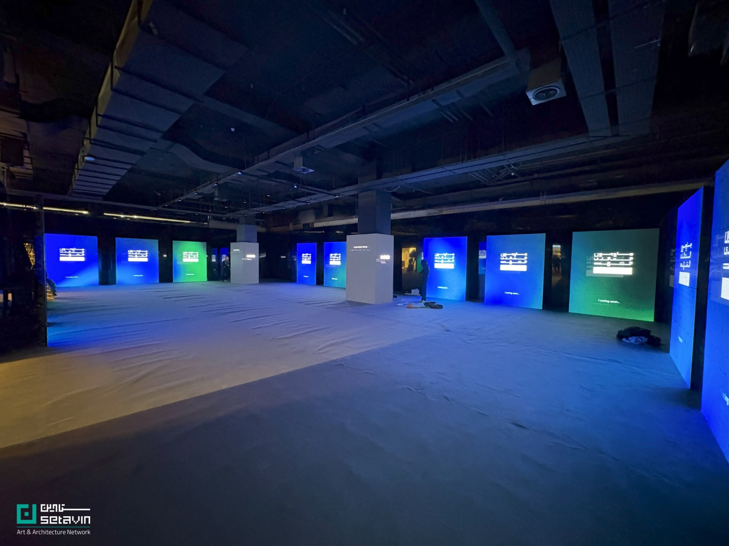 پاویون معماری مشهد در رویداد بنای ایده آل سه ، مشهد , پاویون معماری مشهد ,  دکتر نوید ناظمی ، سعید مالکی ، حمید شعشعانی , بنای ایده آل , رویداد معماری و ساختمان