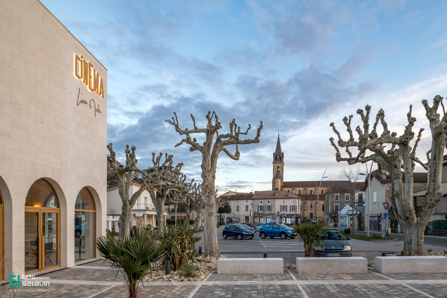 سینما مدرن Louis Malle اثر تیم معماری Atelier Nastorg و Atelier Revel Architecture واقع در فرانسه منطقه Prayssac