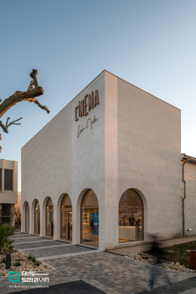 سینما مدرن Louis Malle اثر تیم معماری Atelier Nastorg و Atelier Revel Architecture واقع در فرانسه منطقه Prayssac